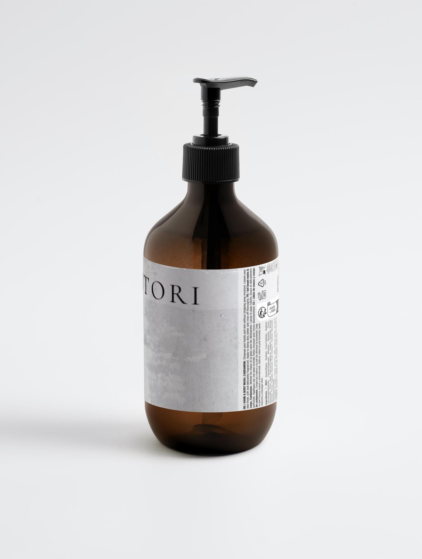 Hand & Body Wash, Ginger & Smoky Cardamom, 490 ml / 16.57 fl oz